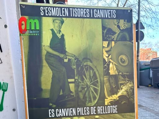 Esmolat de tisores i ganivets